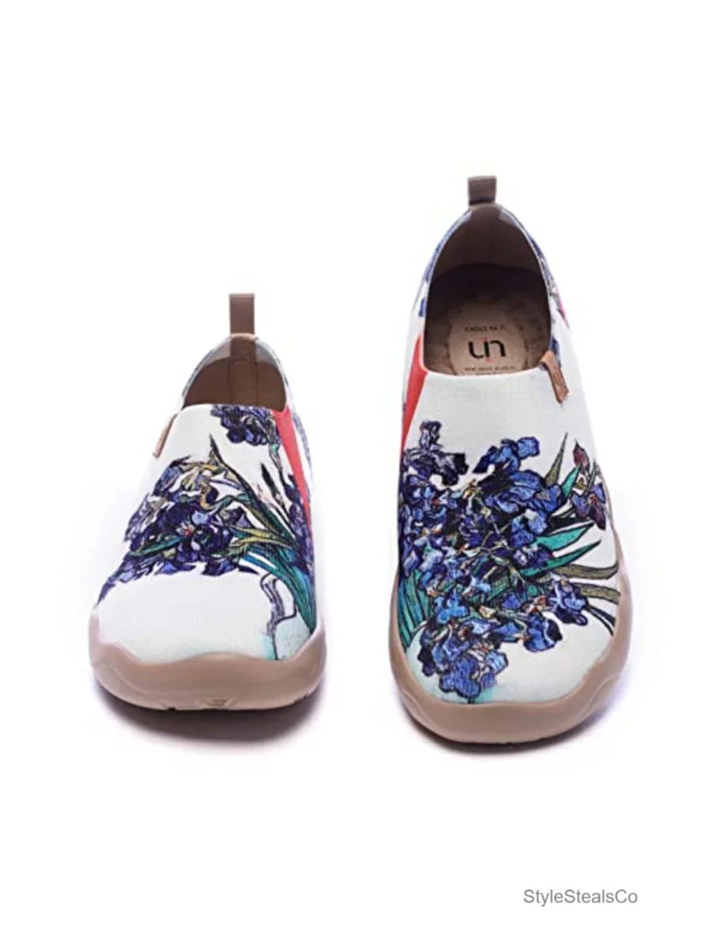 Women's Casual Loafers Travel Painted Walking Slip On Lightweight Comfortable
